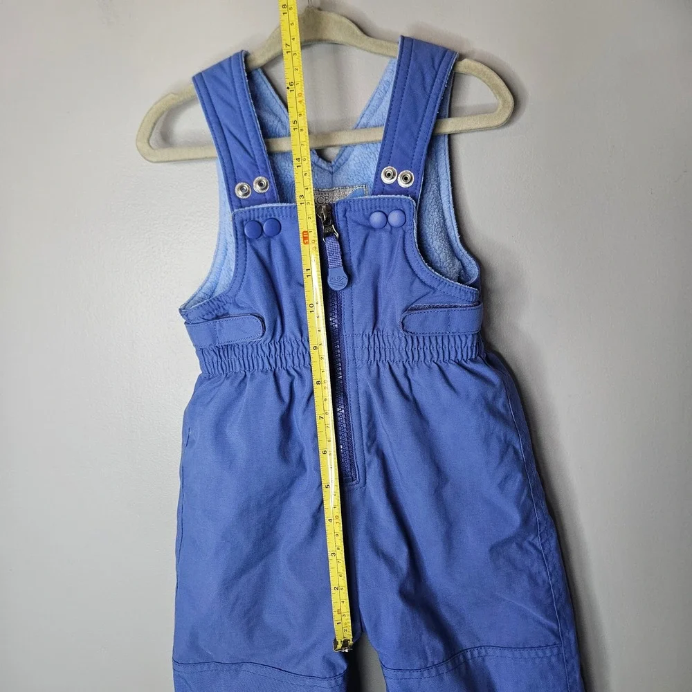 The Childrens Place Blue Snow Bibs‎ Infant 6-9 Months PLC Sports All Weather Zip